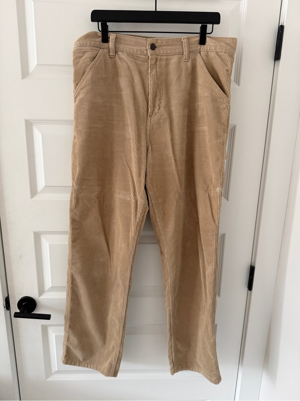 Carhartt WIP Beige Corduroy Work Pants